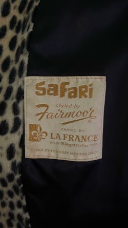 Vintage fur coat