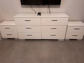 Dresser and Nightstands