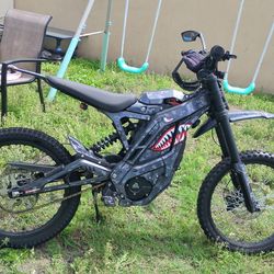 E bike!  goes 60 mph