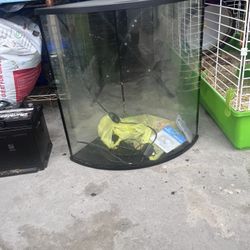 Corner Fish Tank 