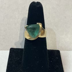 14k Gold Fashion Ring #110209-2 MJ