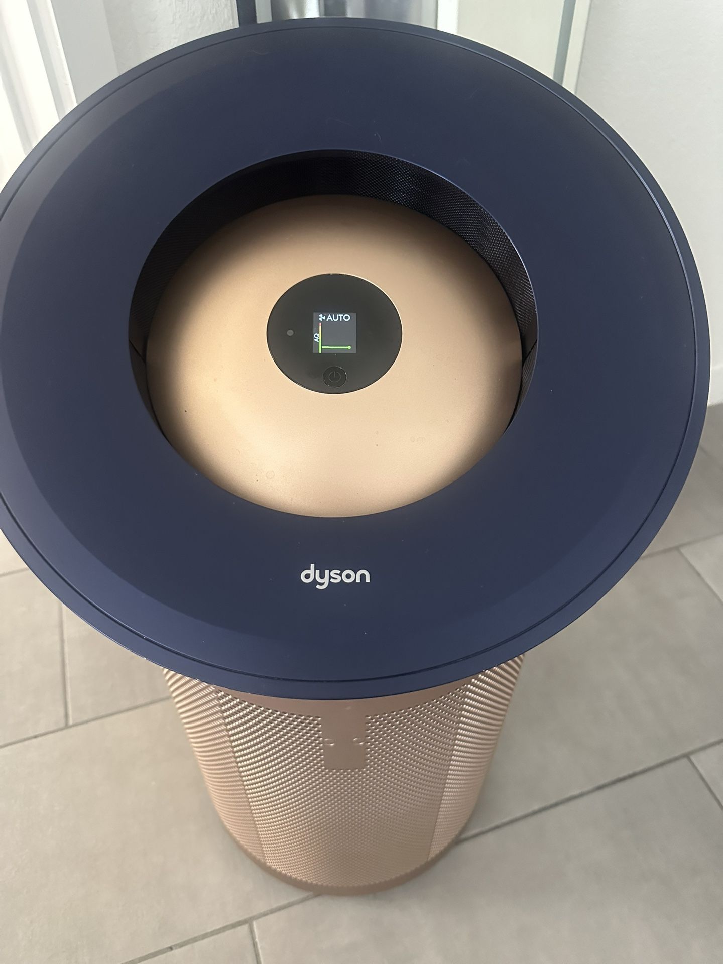 Dyson Big+Quiet Formaldehyde Air Purifier – Nickel/Gold, Prussian Blu