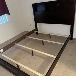 Bed Frame With Head Board