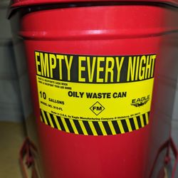 Eagle Mfg Oily Waste Can (10 gal)
