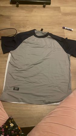 New gray and dark blue men shirt  size 2x