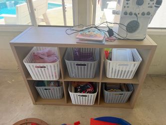 6 Cube Organizer, Natural