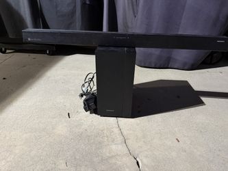 Samsung soundbar with subwoofer
