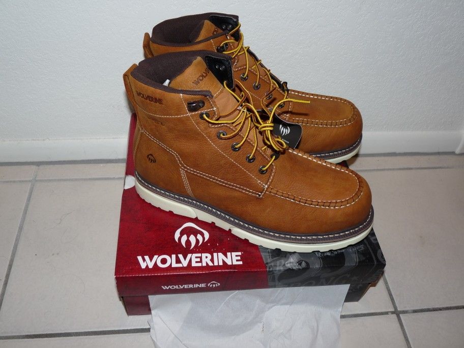 MEN'S WOLVERINE I-90 DURASHOCKS® MOC-TOE 6" WORK BOOT 14