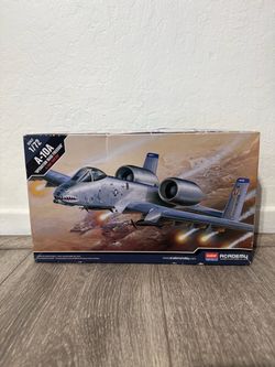 Academy 1:72 A-10A Airplane Kit OIF Engraved Lines Weapons/Markings 12402