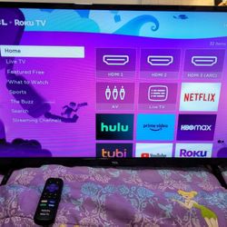 TCL 32” Class 3-Series HD LED Smart Roku TV - 32S331 · High Definition (720p)