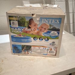 8ft Easy Set Pool With Filter