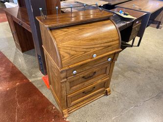 PULASKI KEEPSAKES Small Roll Top Secretary Desk