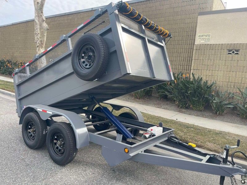Dump Trailer Traila Remolque