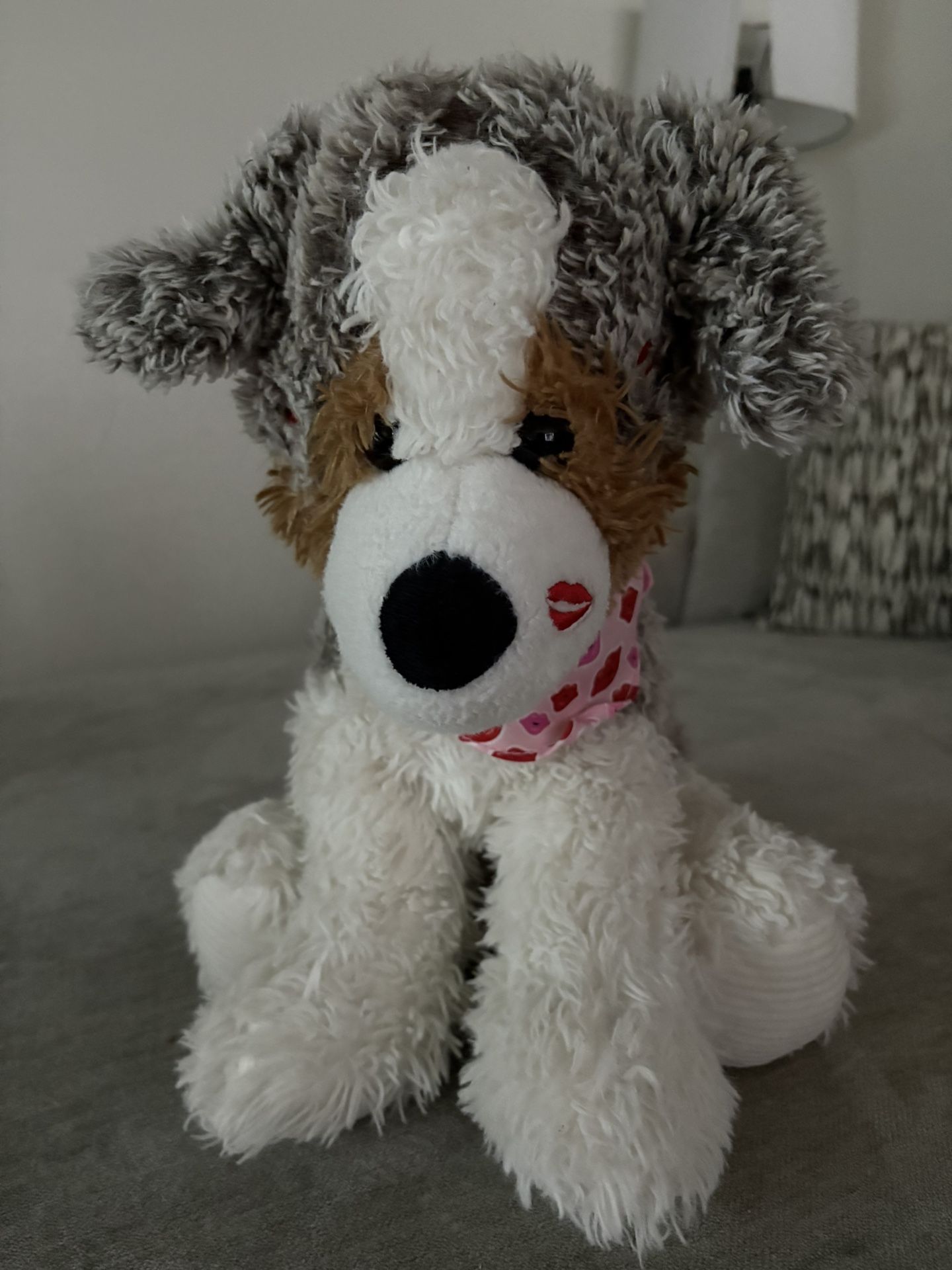 Valentines Dog Plushie 
