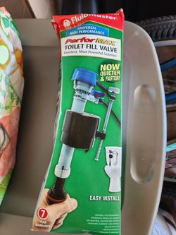Fluidmaster 400H PerforMAX Universal High Performance Toilet Fill Valve (model 400H-002-P10)