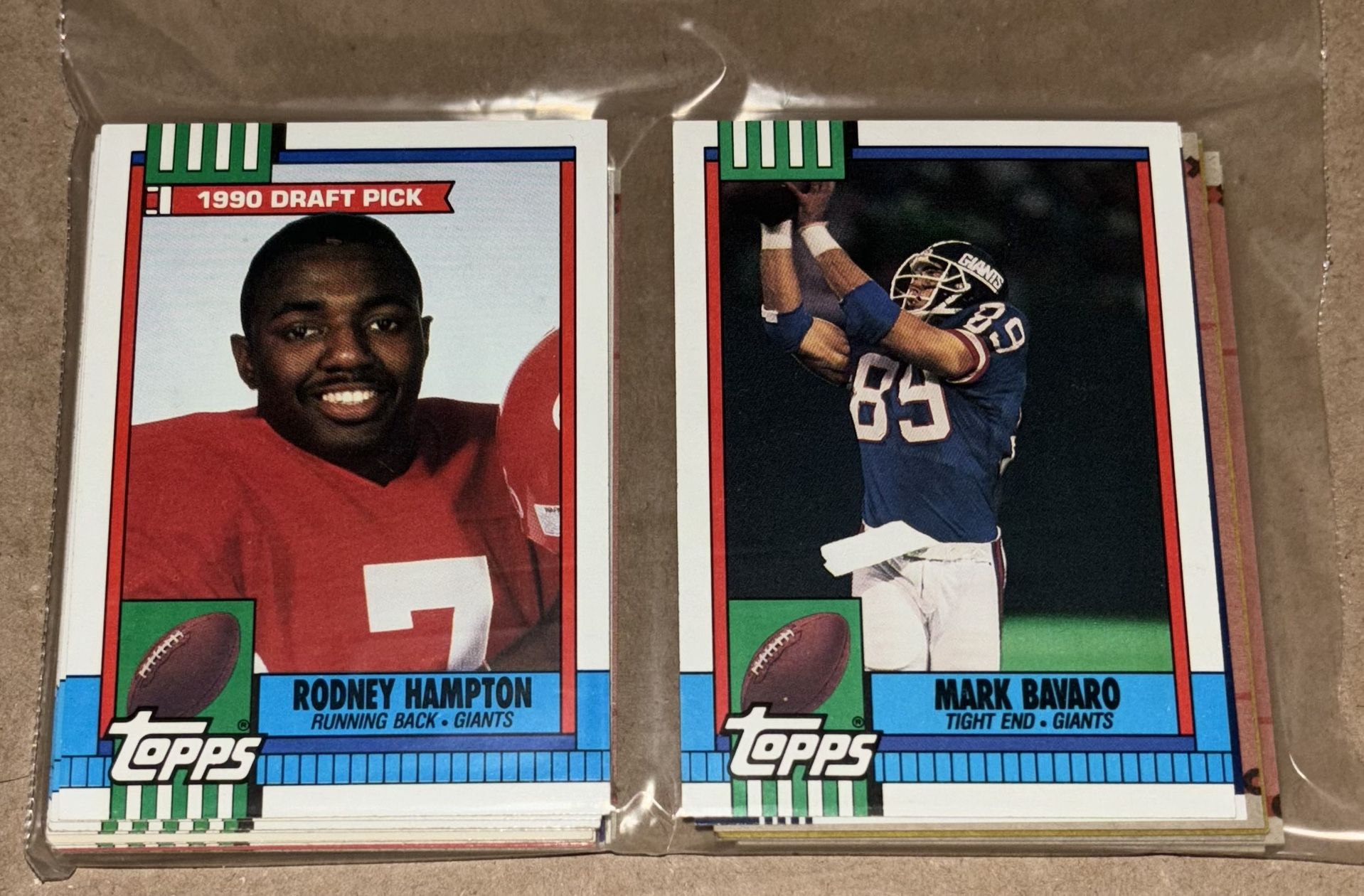 Mystery 50x Count Of Football Cards (Range From 60’s-Present Day)