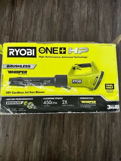 Shop RYOBI ONE+ HP 18V Brushless Cordless 130 MPH 510 CFM Leaf Blower (Tool Only