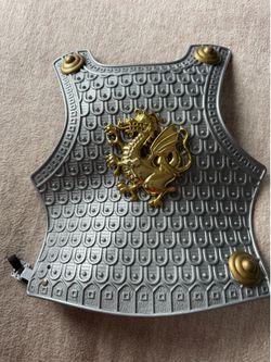 Toy Knight Breastplate with Dragon Emblem