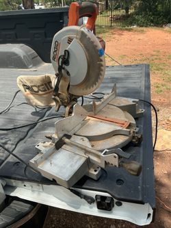 Rigid miter saw try it before you buy it