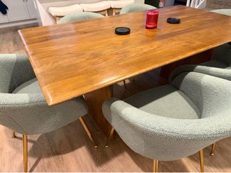 West Elm Dining Room Table Seats 6