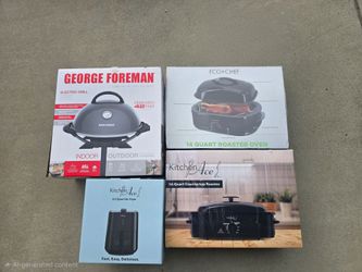 Get set to cook! Grill, Roasters & Air Fryer