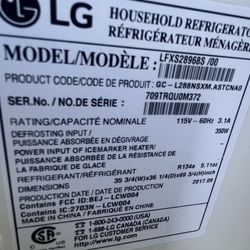 LG Fridge Parts 