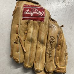 Rawlings RBG36 12.5” Baseball Glove – Basket-Web – Full Grain Leather