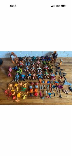 Original Masters Of The Universe Vintage Lot of Figures and Accessories MOTU