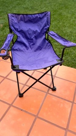 Purple Foldable Chair OFFERS WELCOME
