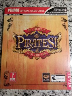 SID MEIER'S PIRATES PRIMA Official Game Guide(2004) for PC 