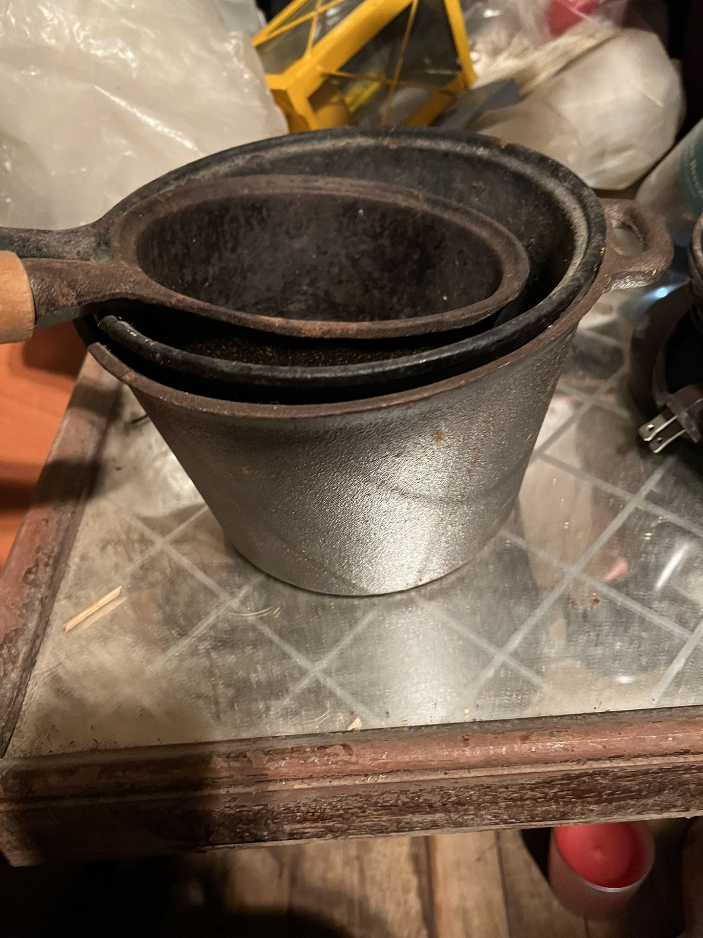 Cast Iron Pots