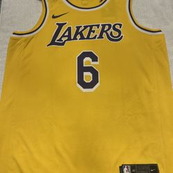 Lebron James #6, Lakers Jersey, Nike, SIZE 48