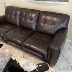 Brand new leather sofa