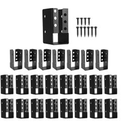 Concealed Joist Hanger 23PCS,2"x4" R(100)