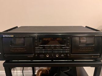 Pioneer CT-W54 Elite Double Cassette Deck (ONLY Right Side WORKS!)