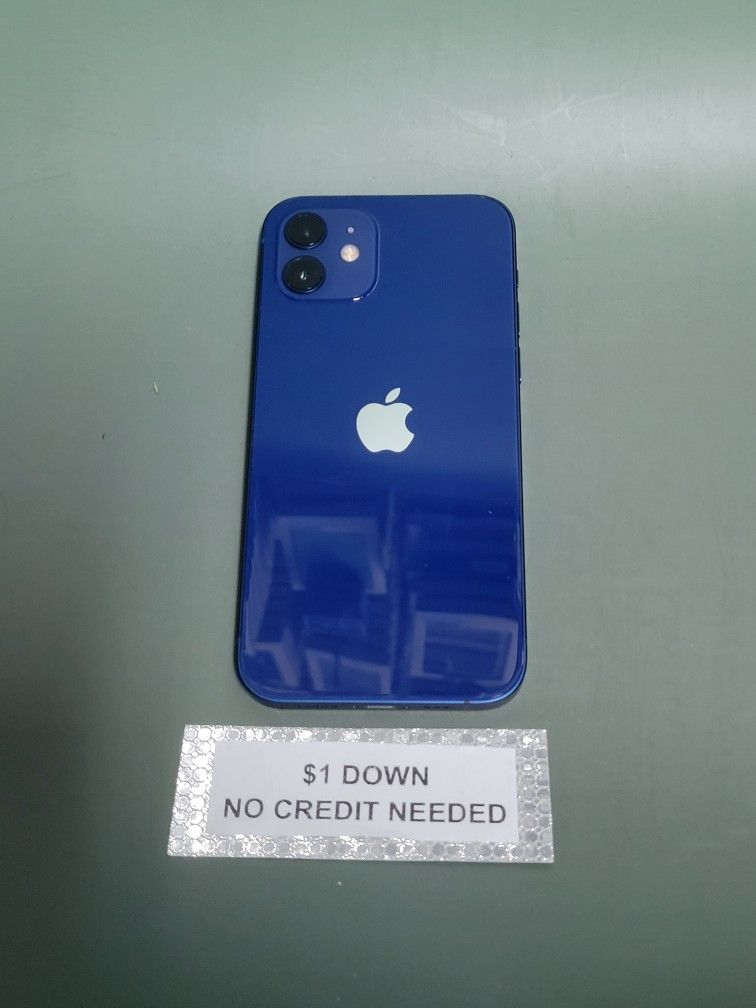 Apple IPhone 12 Unlocked 128gb - 5 Dollars Down No Credit Needed! 