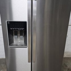 Fridge Whirlpool Stainless Steel 