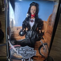 1999 Harley-Davidson Motorcycle Barbie #3 Brunette Collector Doll NRFB Never Open 