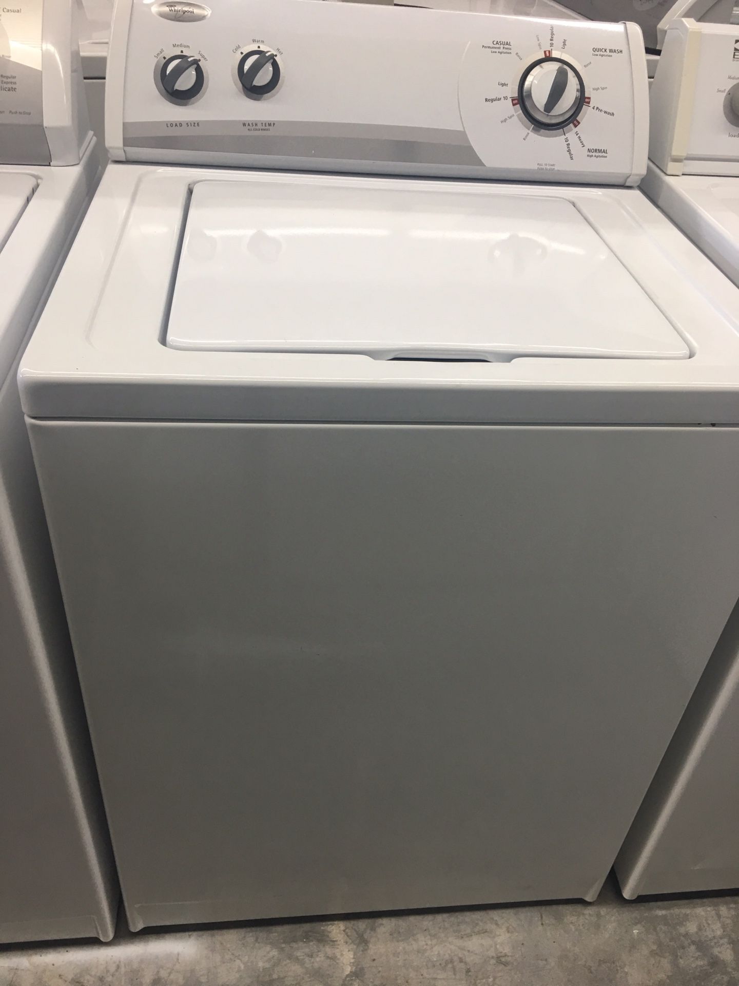 WHIRLPOOL WASHER! 5 month warranty!