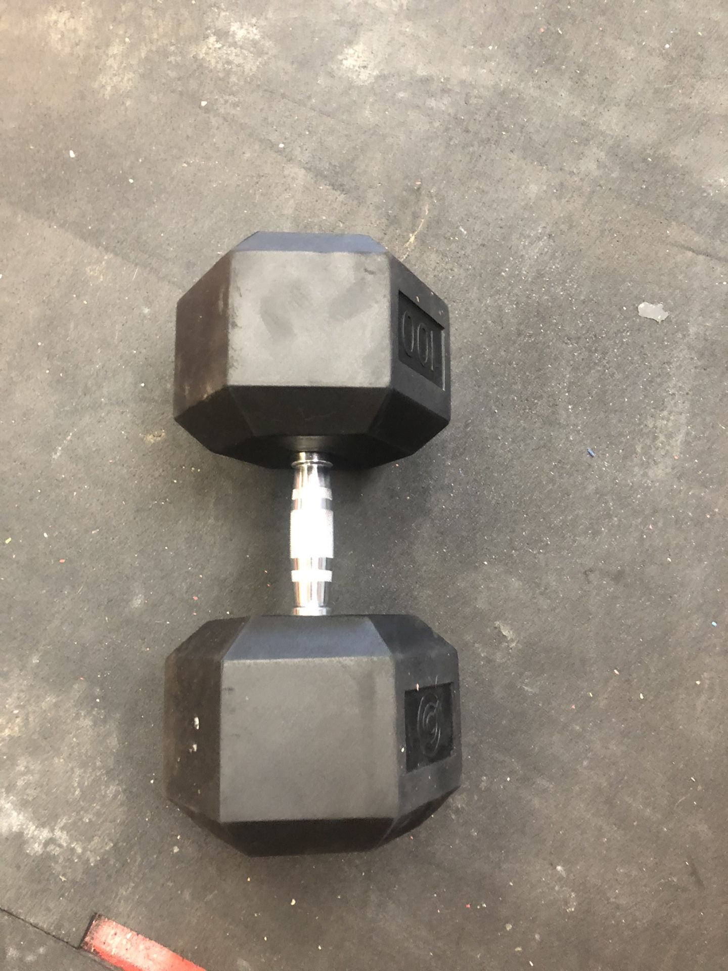 100lb dumbbell