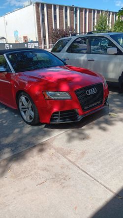 Audi RS5 Quattro Convertible Red