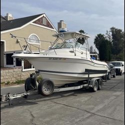 1999 Stripper It has a 200 hp outboard Evinrude ocean pro, runs perfect. Starts every time with only 557hr on it Also has a bra
