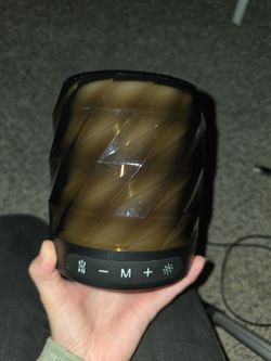 Portable Bluetooth Speaker with LED Light