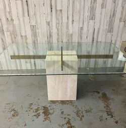 Glass Top Dining  Table