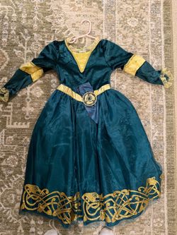 Merida costume BRAVE- Disney 5/6T