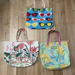 3 For $7 Estee Lauder Large Tote Bags 