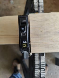 42 --20 amp Square D breakers.