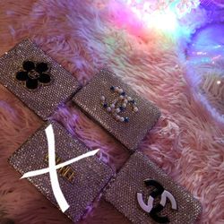 Metal Bling Card Wallets 