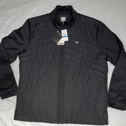 Callaway Light Weight Golf Jacket With Sun Protection Fabric Size XL -  NWT