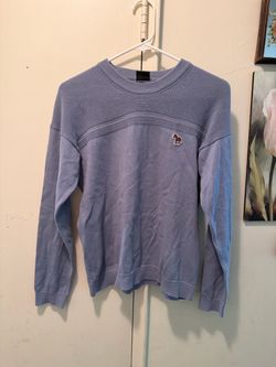 Paul Smith Cotton Zebra Logo Sweatshirt Small